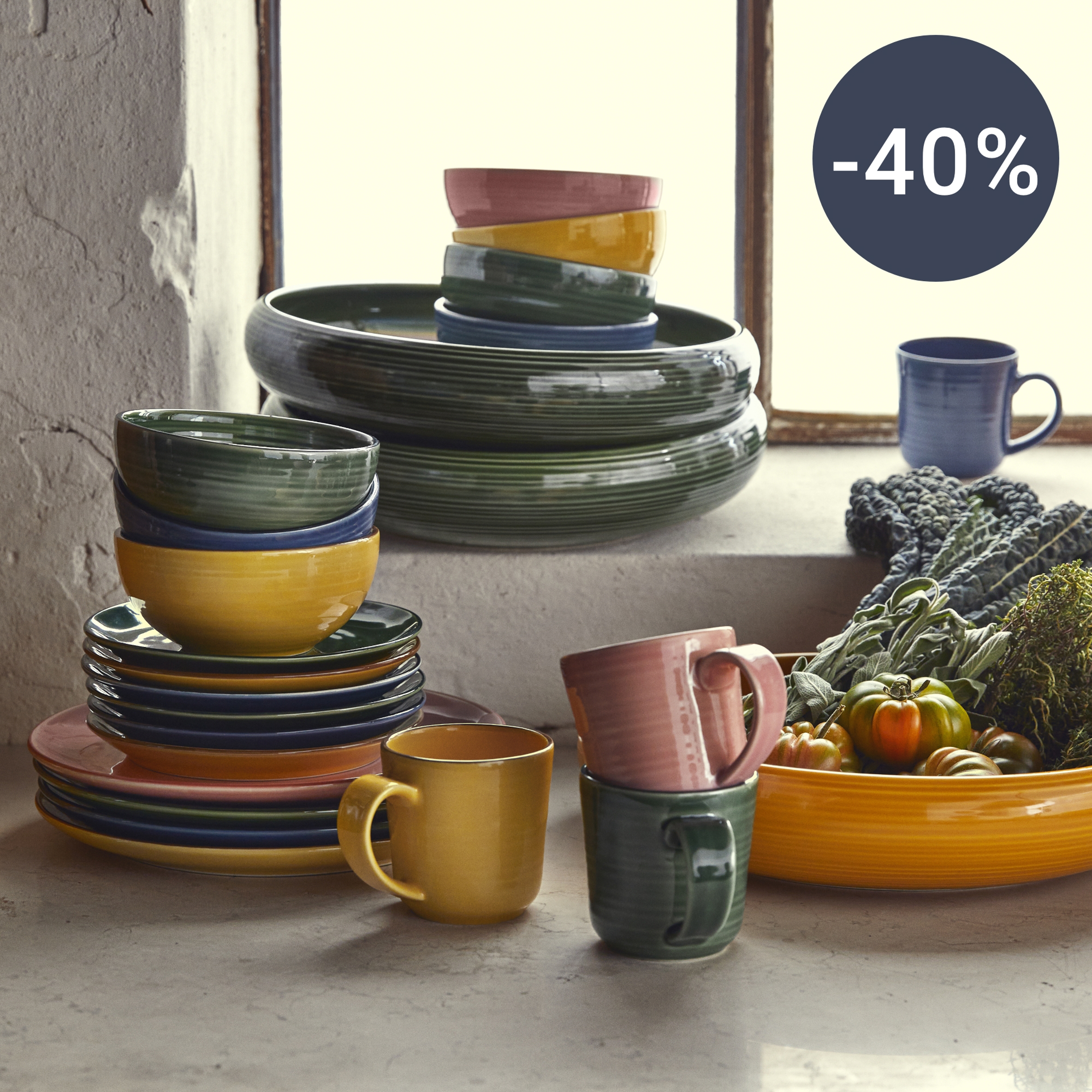 Spar 40 % på Kähler Colore