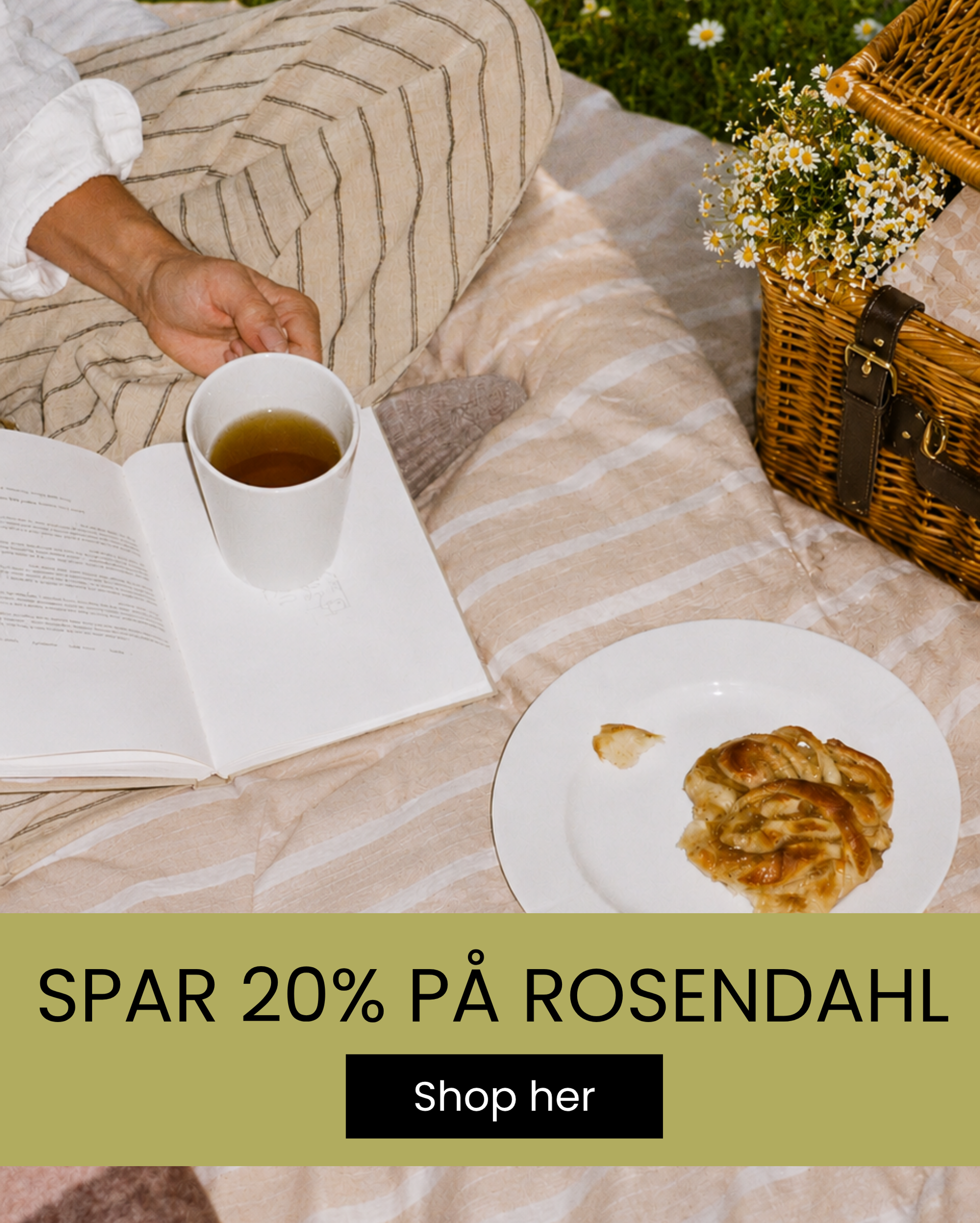 Spar 20 % på Rosendahl. Gå til tilbuddet.