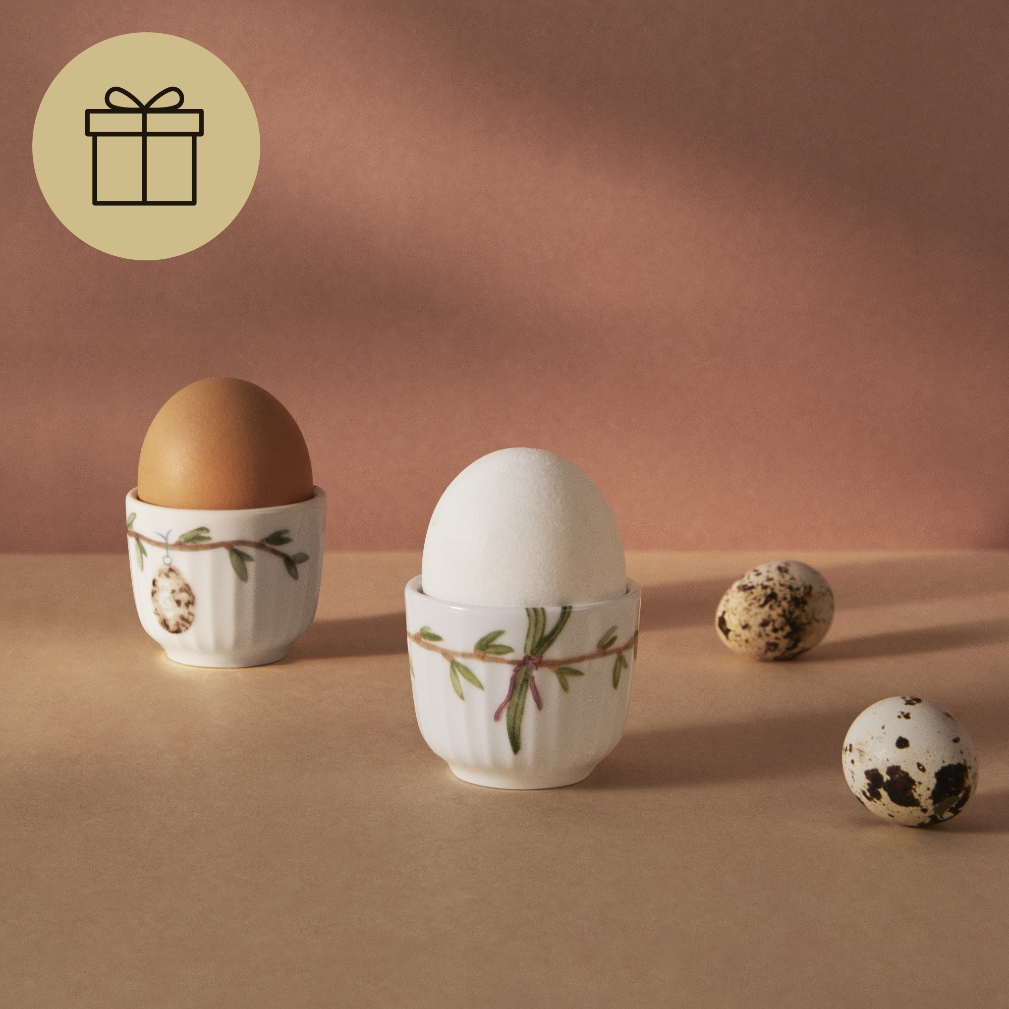 Get two egg cups when you spend a minimum of 95 €